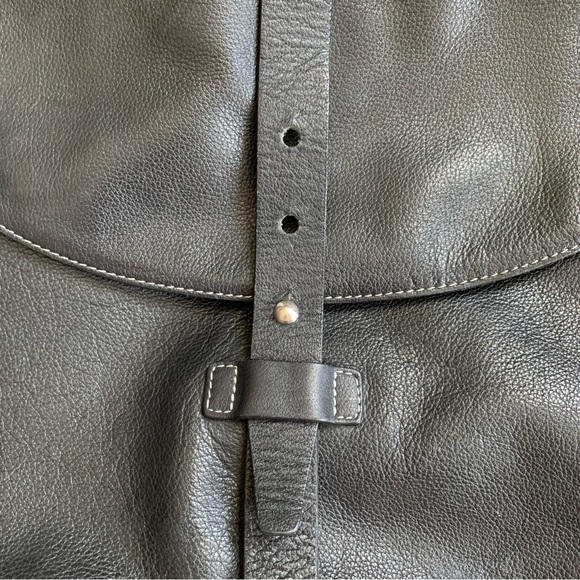 Kenneth Cole NY Black Leather Bag - Picture 3 of 12